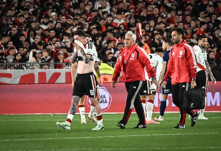 Moreno se podría perder el Superclásico con river