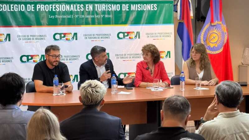 Turismo en crisis: Minder advirtió por la caída de la actividad de los profesionales del sector en Misiones 2 colegio profesionales turismo misiones - 1