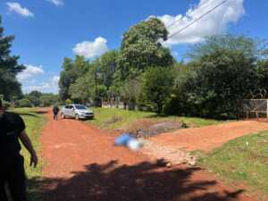 El hombre fue encontrado sin signos vitales en la intersección de Malveira y Tiburcio Zalazar.