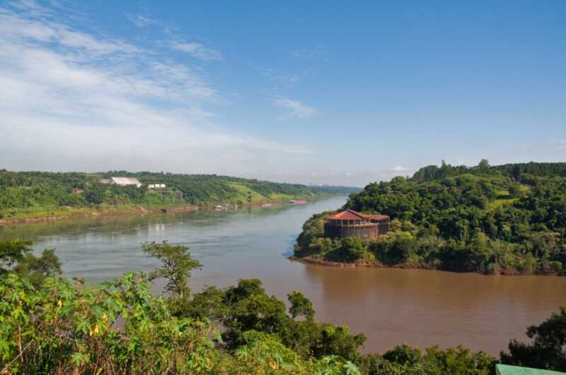 crecida rio iguazú tormentas en Misiones